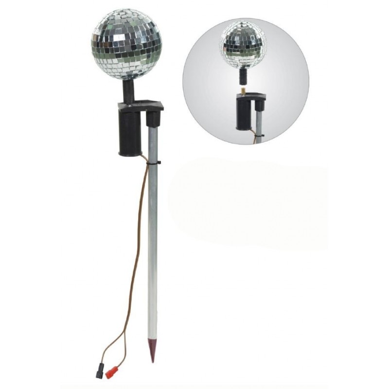 Allodoliera a sfera German diam.10 con specchietti in vetro