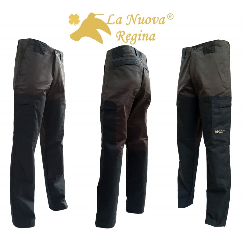 Pantalone in cotone cerato Wood La Nuova Regina verde Pantalone in cotone cerato Wood La Nuova Regina verde