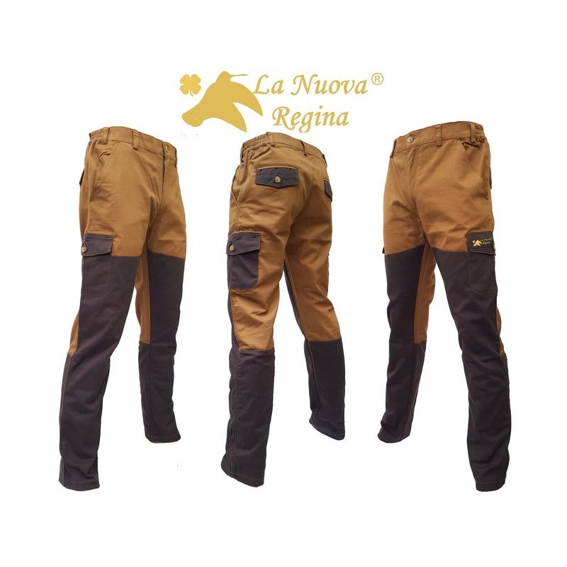 Pantaloni in cotone cerato Maremma La Nuova Regina Pantaloni in cotone cerato Maremma La Nuova Regina