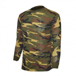 Maglietta T-shirt Patton in cotone manica lunga