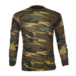 Maglietta T-shirt Patton in cotone manica lunga