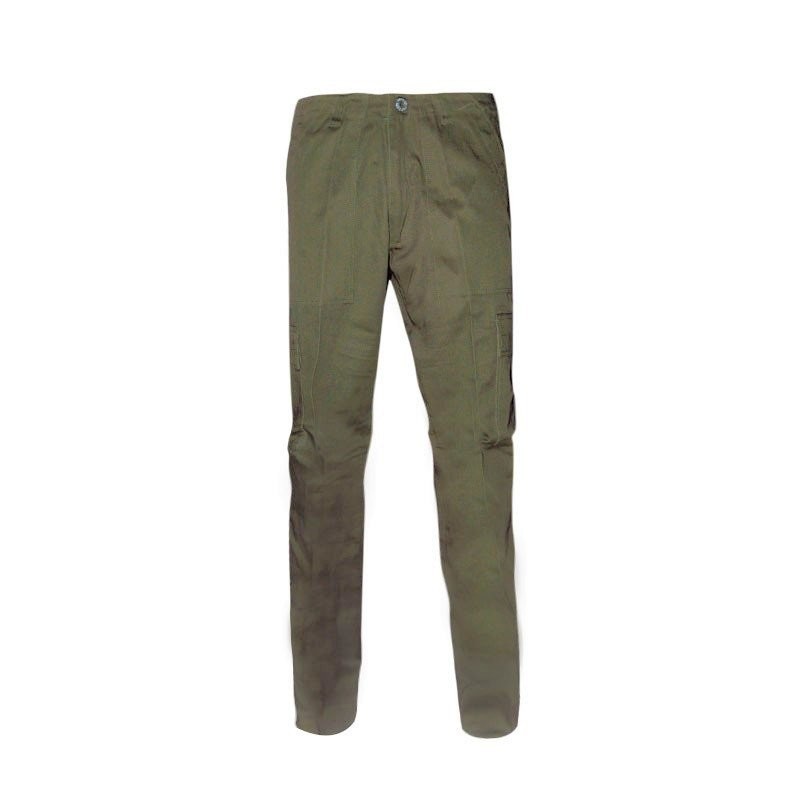 Pantaloni Patton sfoderati in canvas verde