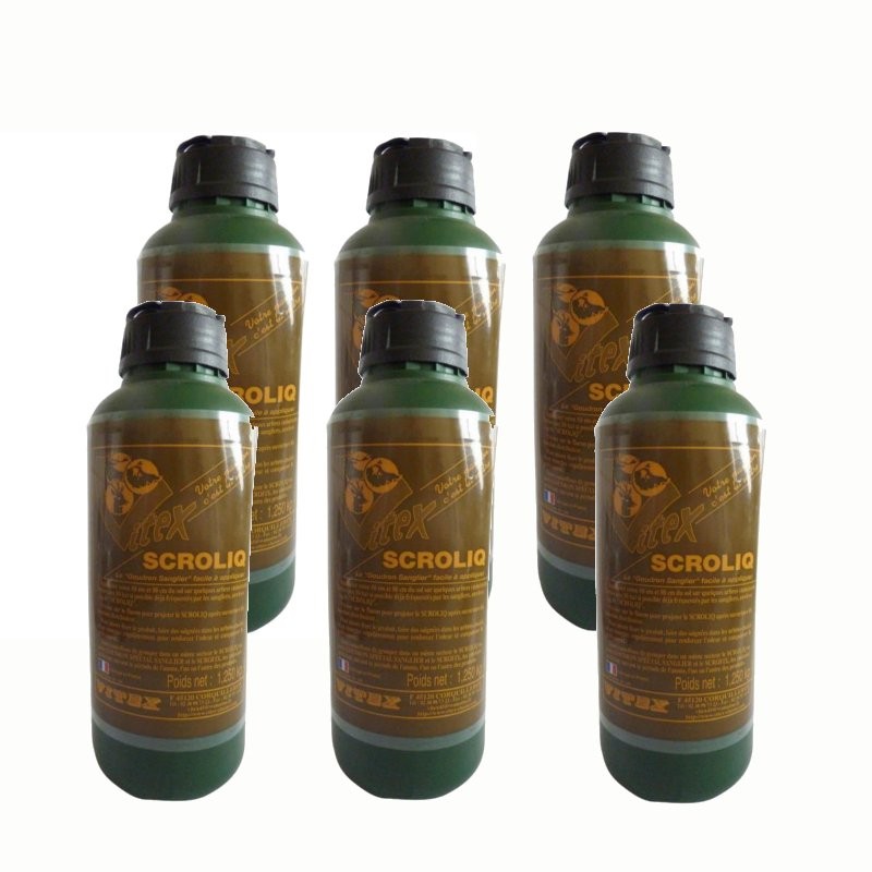 SCROLIQ – CATRAME Vegetale liquido per CINGHIALI 6 x 1,25 l SCROLIQ – CATRAME Vegetale liquido per CINGHIALI 6 x 1,25 l