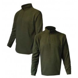 Lupetto Blatex 1/2 zip micropile verde