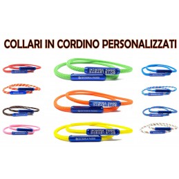 Collare in Cordino Personalizzato