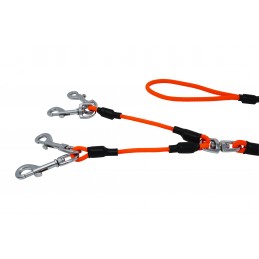 Guinzaglio in corda a quattro moschettoni