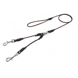 Guinzaglio in corda con doppio terminale Guinzaglio in corda con doppio terminale