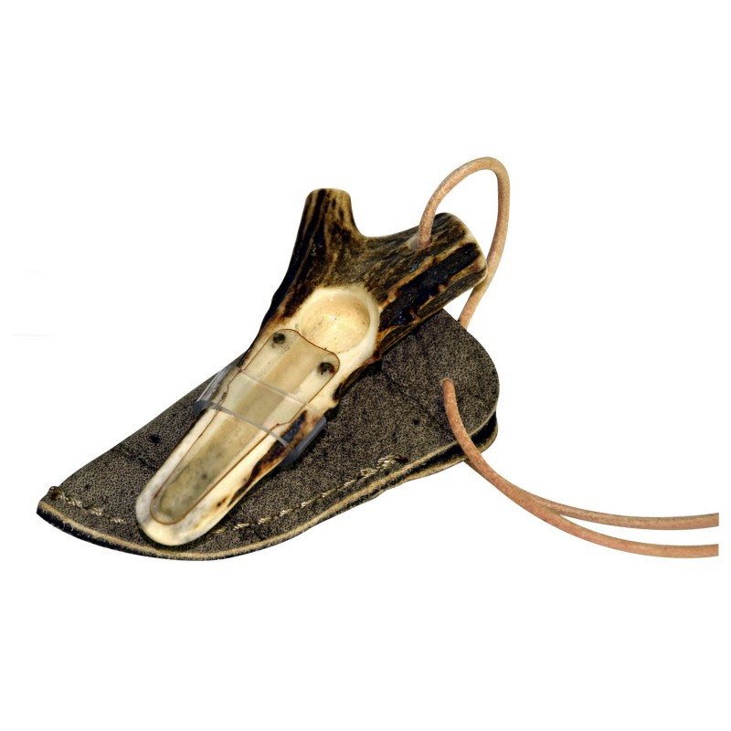 Richiamo per capriolo in corno di capriolo Richiamo per capriolo in corno di capriolo