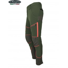 Pantaloni Quinta Regina Agility elasticizzati con riporti in