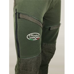 Pantaloni Quinta Regina Agility elasticizzati con riporti in