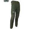 Pantaloni Quinta Regina Agility elasticizzati con riporti in kevlar verdi