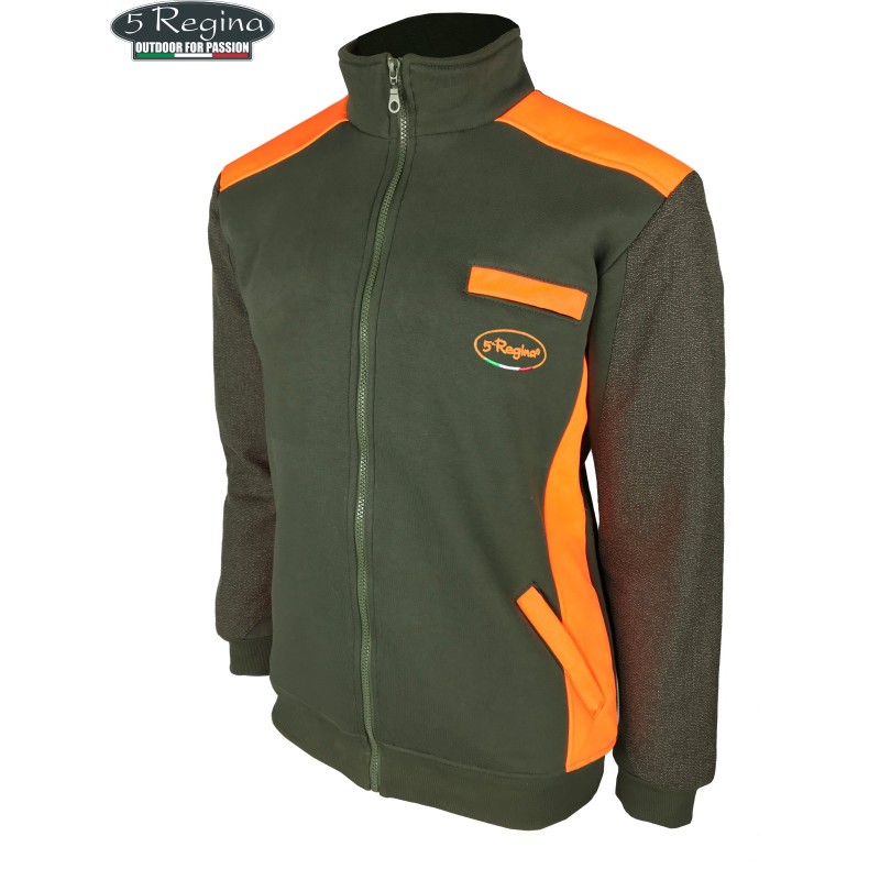 Felpa Quinta Regina Agility con rinforzi in kevlar