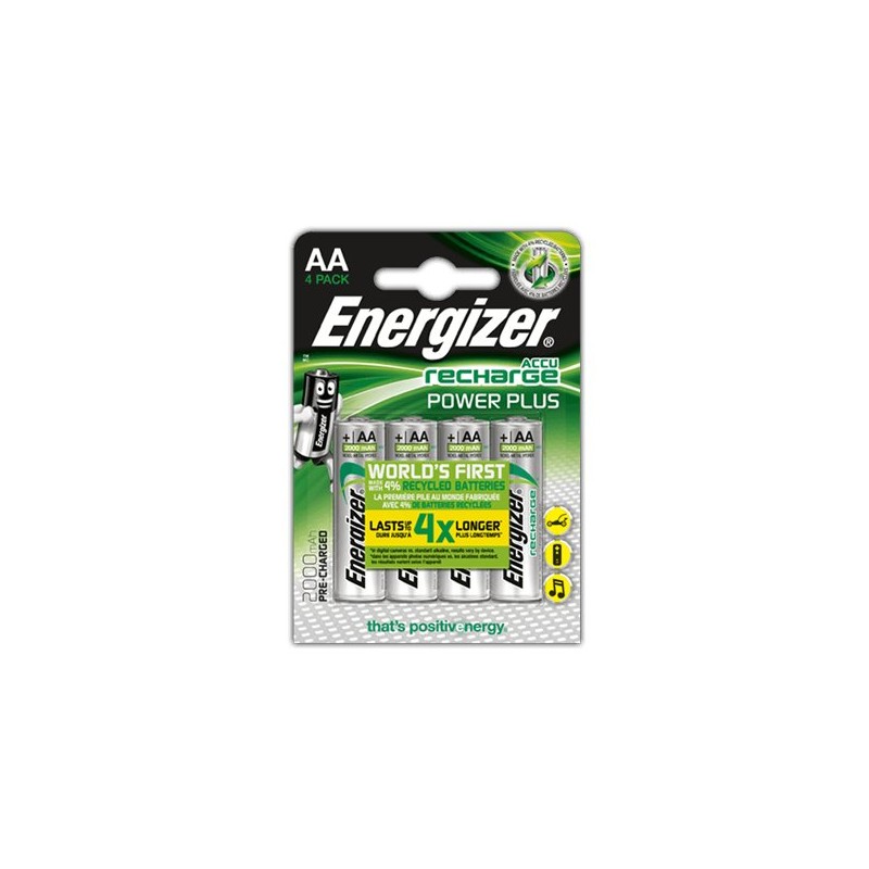 Batterie ricaricabili Energizer STILO Power Plus AA 2000 mAh Batterie ricaricabili Energizer STILO Power Plus AA 2000 mAh