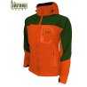 Giacca Safari Sport in soft shell arancione fluorescente