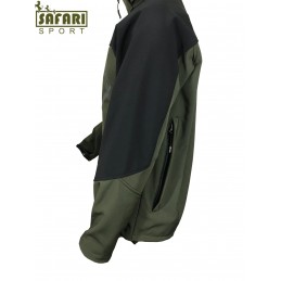Giacca Safari Sport in soft shell verde