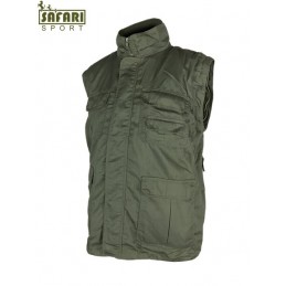 Giacca Safari Sport in policotone maniche staccabili