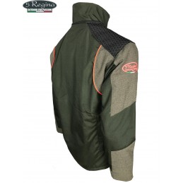 Giacca Quinta Regina T12Y "ARIES" Verde e arancio