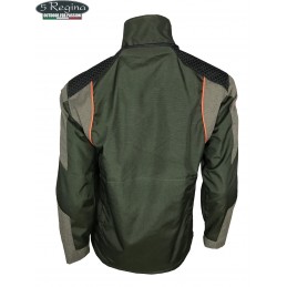 Giacca Quinta Regina T12Y "ARIES" Verde e arancio