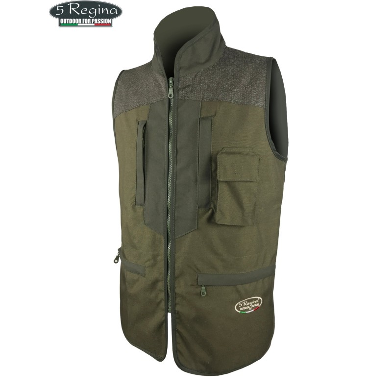 Gilet Quinta Regina Aries verde