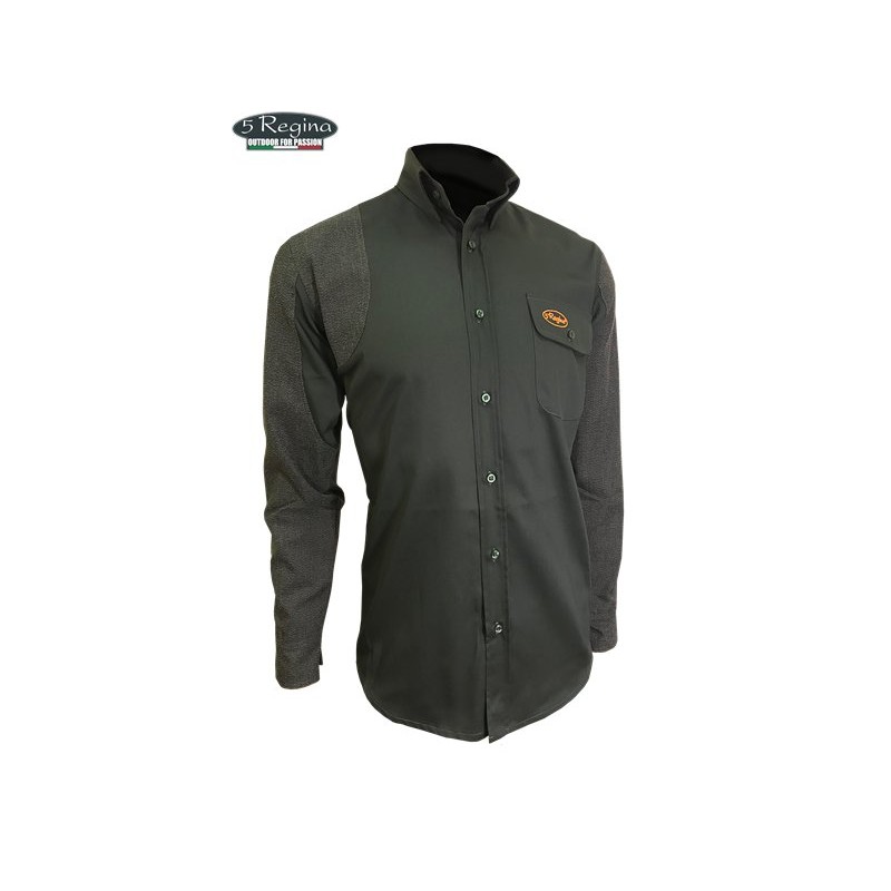 Camicia Quinta Regina modello Aries verde