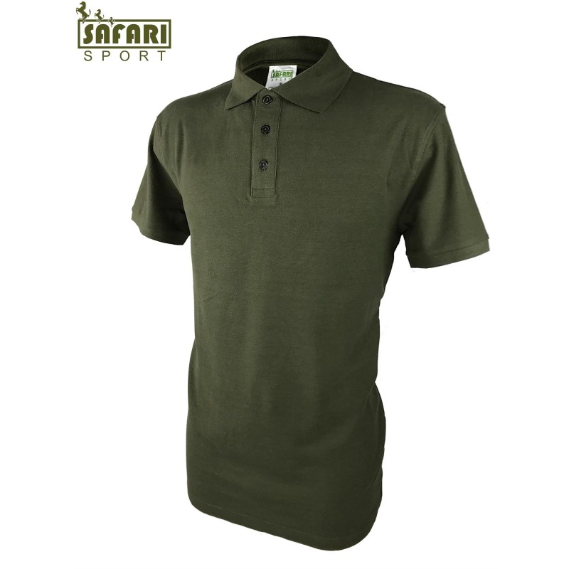 Polo Safari Sport art 40 in cotone Piquet manica corta