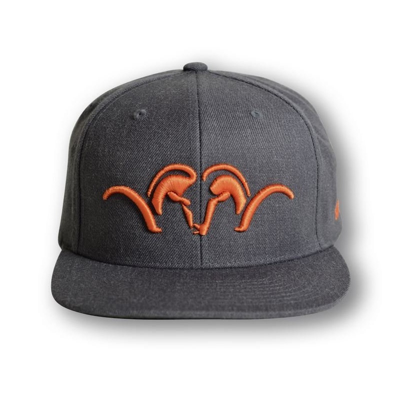 Cappello Blaser grigio e arancio fluo Snapback