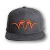 Cappello Blaser grigio e arancio fluo Snapback