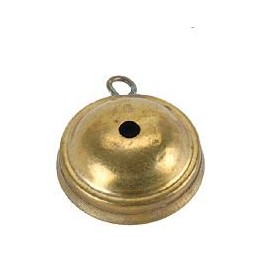 Richiamo per fringuello in ottone bombato tipo romana