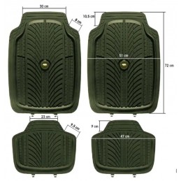 Set tappeti TREAD per Jeep con cinghiale