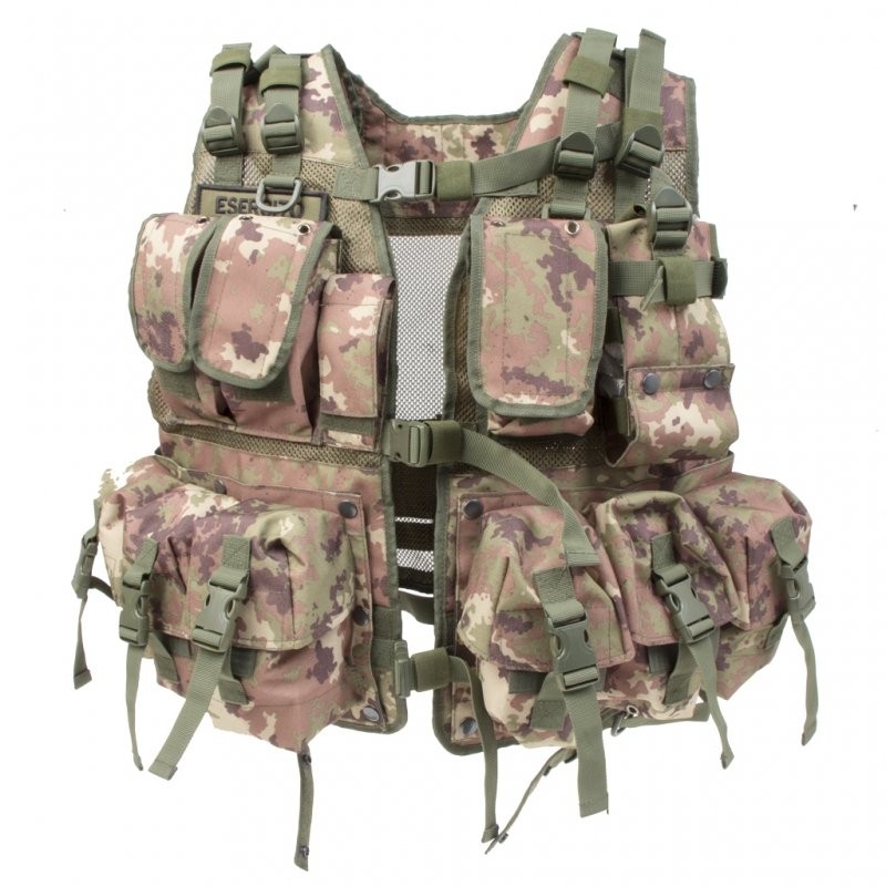 Gilet Corpetto da Combattimento Mod.2006 Vegetato SBB