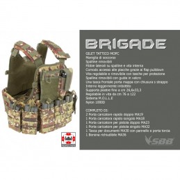 Gilet Combat Brigade SBB Vegetato
