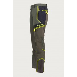 Pantaloni RS Hunting elasticizzati T-106 Giallo fluo