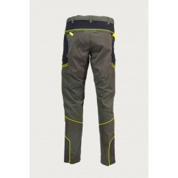 Pantaloni RS Hunting elasticizzati T-106 Giallo fluo
