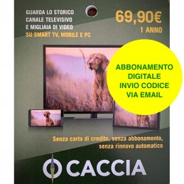 Abbonamento annuale Caccia - Digitale
