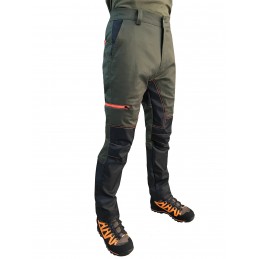 Pantaloni SAFARI SPORT cotone elasticizzato estivo con rinforzo