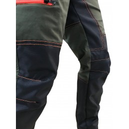 Pantaloni SAFARI SPORT cotone elasticizzato estivo con rinforzo