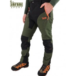 Pantaloni Safari Sport in soft shell impermeabili