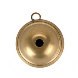 Richiamo per tordo in ottone doppio bombato