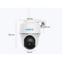 Videocamera ruotabile IP Camera Reolink Go PT 4G-LTE completa