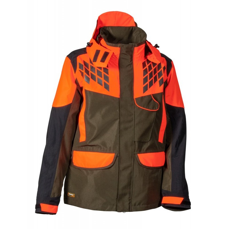 Giacca Cofra Renk arancio fluo