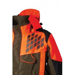 Giacca Cofra Renk arancio fluo