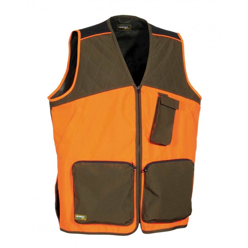 Gilet Cofra Zivat Arancio Fluo