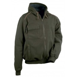 Giacca di pile Cofra Potsdam con cappuccio