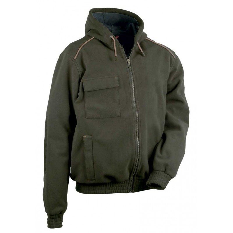 Giacca di pile Cofra Potsdam con cappuccio