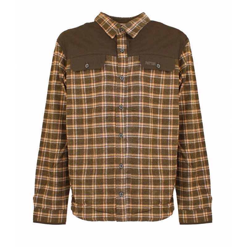 Camicia Blatex in flanella con rinforzi