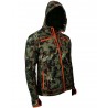 Giacca in pile rovesciato Interjakt Haunter HW 1222 Thon Hoodie Orange