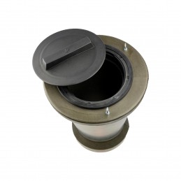 Contenitore a cono per distributore di foraggio