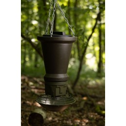 Contenitore a cono per distributore di foraggio