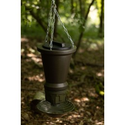 Contenitore a cono per distributore di foraggio