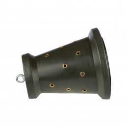 Distributore di foraggio a rotolamento a cono